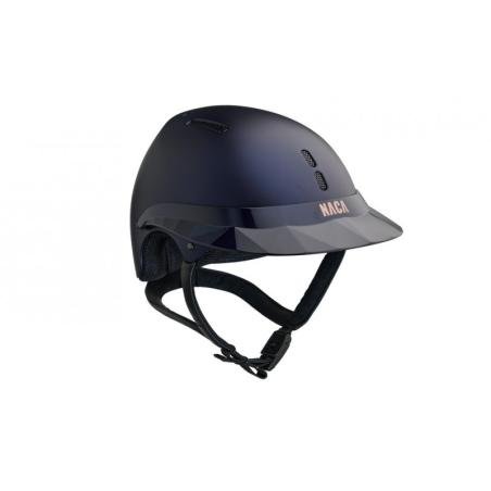 CASQUE "GRAVITY S" BLEU MAT - NACA