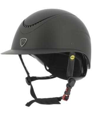 CASQUE "WINGS" NOIR MAT - EQUITHEME