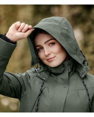 PARKA D'HIVER IMPERMEABLE FEMME "ONTARIO" - ELT