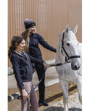 SWEAT A CAPUCHE ZIPPE "JULIETTE" - EQUITHEME