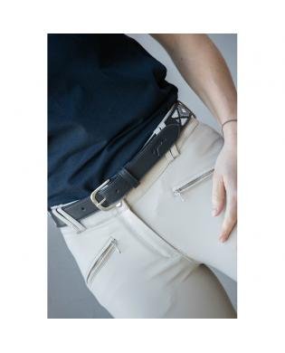 CEINTURE "PEARL" NOIR ET BLANC - PENELOPE