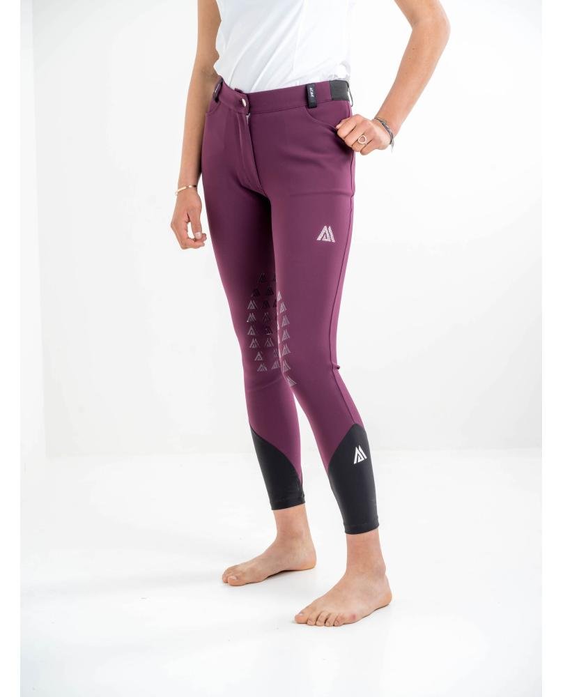 PANTALON FEMME "PHOENIX" AUBERGINE - ACME